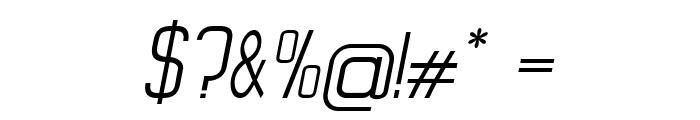 Pipsqueak-Italic Font OTHER CHARS