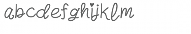 pillow talk font Font LOWERCASE