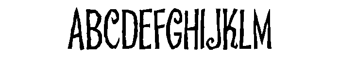 Pickles Regular Font UPPERCASE