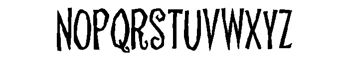 Pickles Regular Font LOWERCASE