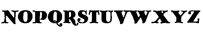 Pickworth Old Style Regular Font UPPERCASE