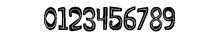 Pind O Rama Inline Font OTHER CHARS