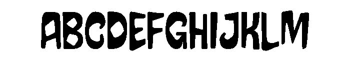 Pind O Rama Regular Font UPPERCASE