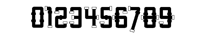 Pipeline Capped Font OTHER CHARS