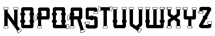 Pipeline Capped Font UPPERCASE