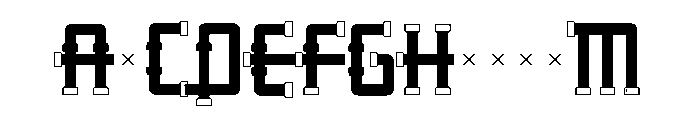 Pipeline Capped FONT