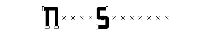 Pipeline Capped Font LOWERCASE