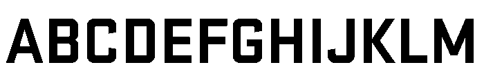 Placa Bold Font UPPERCASE