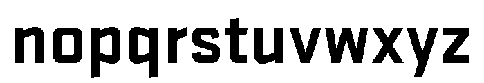 Placa Bold Font LOWERCASE