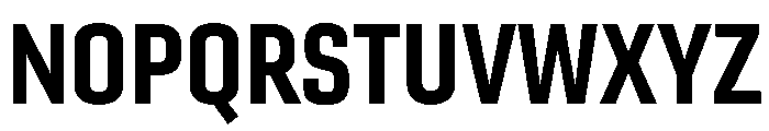 Placa Extra Bold Font UPPERCASE