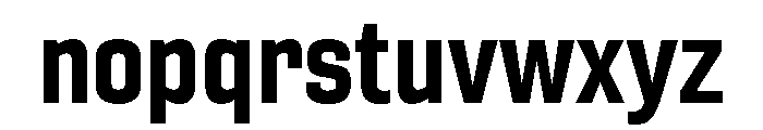 Placa Extra Bold Font LOWERCASE