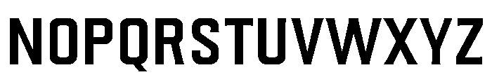 Placa Fina Font UPPERCASE