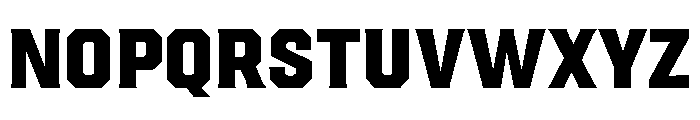 Placa Gruixuda Font UPPERCASE