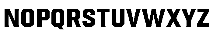 Placa SemiGruixuda Font UPPERCASE