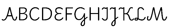 Playwrite CC AT Light Font UPPERCASE