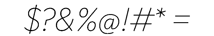 Playwrite CC AT Thin Italic Font OTHER CHARS