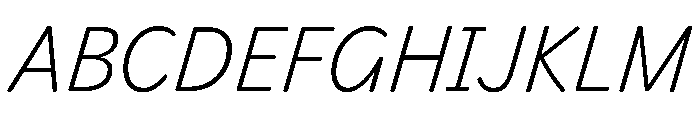 Playwrite CC AU QLD Light Font UPPERCASE