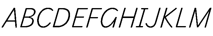 Playwrite CC AU SA Light Font UPPERCASE