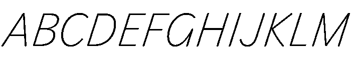 Playwrite CC AU TAS ExtraLight Font UPPERCASE