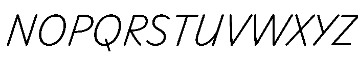 Playwrite CC AU TAS Light Font UPPERCASE