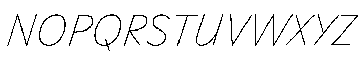 Playwrite CC AU TAS Thin Font UPPERCASE