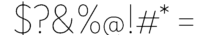 Playwrite CC BR Thin Font OTHER CHARS