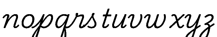 Playwrite CC CA Light Font LOWERCASE