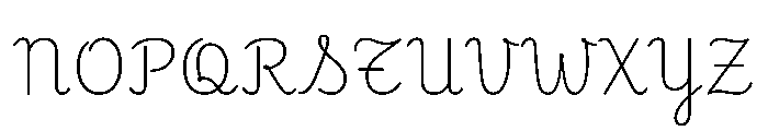 Playwrite CC CL ExtraLight Font UPPERCASE