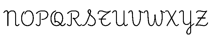 Playwrite CC CL Light Font UPPERCASE