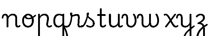 Playwrite CC CL Light Font LOWERCASE