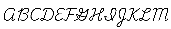 Playwrite CC CO Light Font UPPERCASE