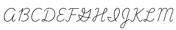 Playwrite CC CO Thin Font UPPERCASE