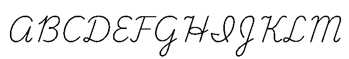 Playwrite CC CU ExtraLight Font UPPERCASE