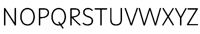 Playwrite CC DE Grund Light Font UPPERCASE