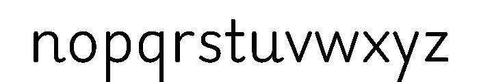 Playwrite CC DE Grund Light Font LOWERCASE