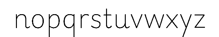Playwrite CC DE Grund Thin Font LOWERCASE