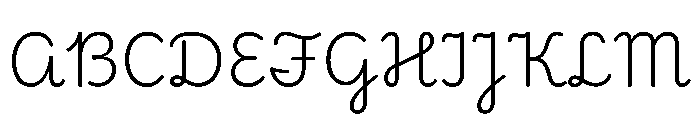 Playwrite CC ES Deco Light Font UPPERCASE