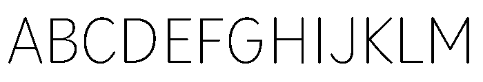 Playwrite CC FR Moderne ExtraLight Font UPPERCASE