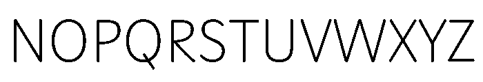 Playwrite CC FR Moderne Light Font UPPERCASE