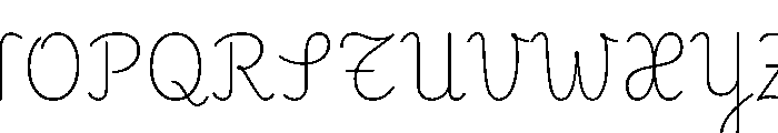 Playwrite CC FR Trad ExtraLight Font UPPERCASE