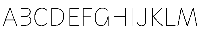 Playwrite CC GB J Thin Font UPPERCASE