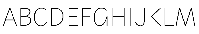 Playwrite CC GB S Thin Font UPPERCASE
