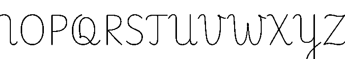 Playwrite CC ID ExtraLight Font UPPERCASE