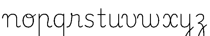 Playwrite CC ID Thin Font LOWERCASE