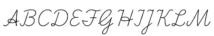 Playwrite CC IN Thin Font UPPERCASE