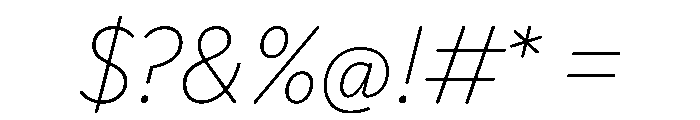 Playwrite CC IS Thin Font OTHER CHARS