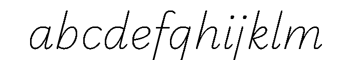 Playwrite CC IS Thin FONT
