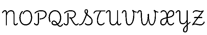 Playwrite CC IT Trad Light Font UPPERCASE