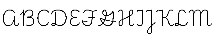 Playwrite CC PE ExtraLight Font UPPERCASE