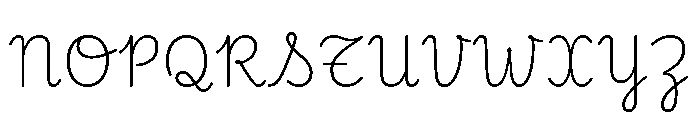 Playwrite CC PE ExtraLight Font UPPERCASE
